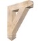 Ekena Millwork Traditional Arts & Crafts Smooth Bracket, Douglas Fir, 5 1/2"W x 28"D x 32"H BKT06X28X32TRA03SDF - alternate 1